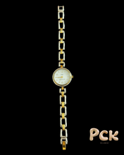 Load image into Gallery viewer, vintage silver &amp; gold timex watch
