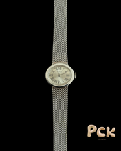 Load image into Gallery viewer, vintage silver timex watch
